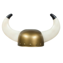 Vikingská helma s rohy
